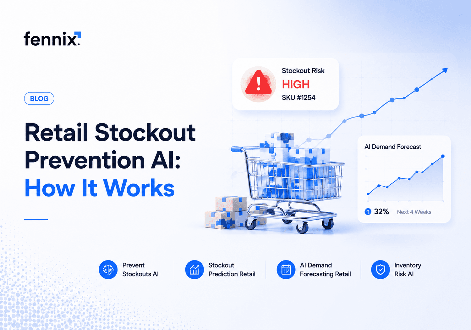 Retail Stockout Prevention AI Dashboard – Fennix.ai